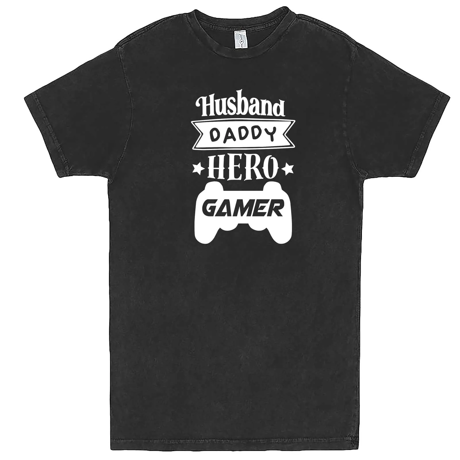 "Husband Daddy Hero Gamer" men's t-shirt