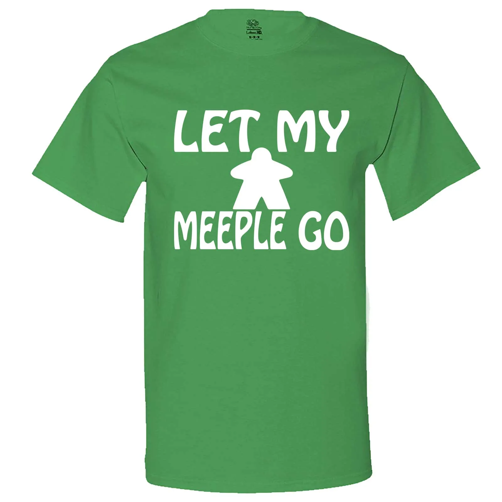 "Let My Meeple Go" men's t-shirt