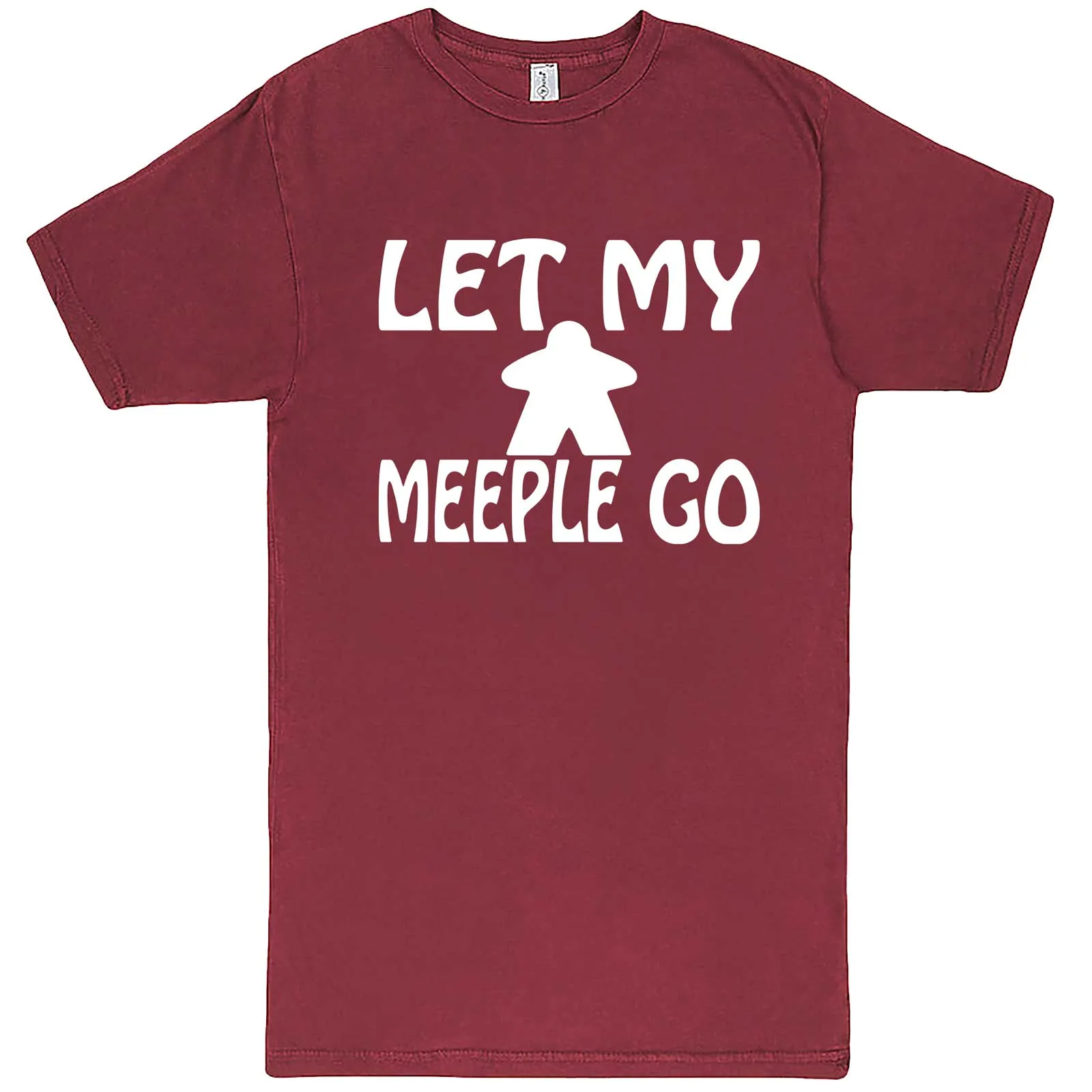 "Let My Meeple Go" men's t-shirt