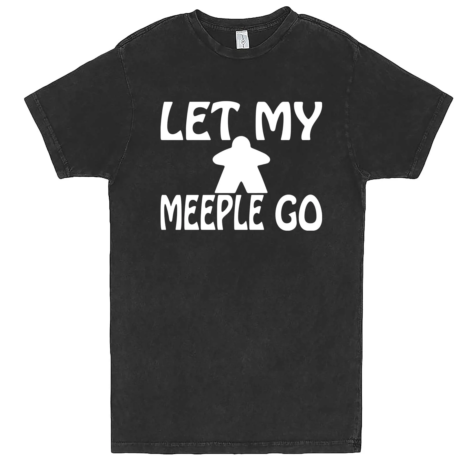 "Let My Meeple Go" men's t-shirt