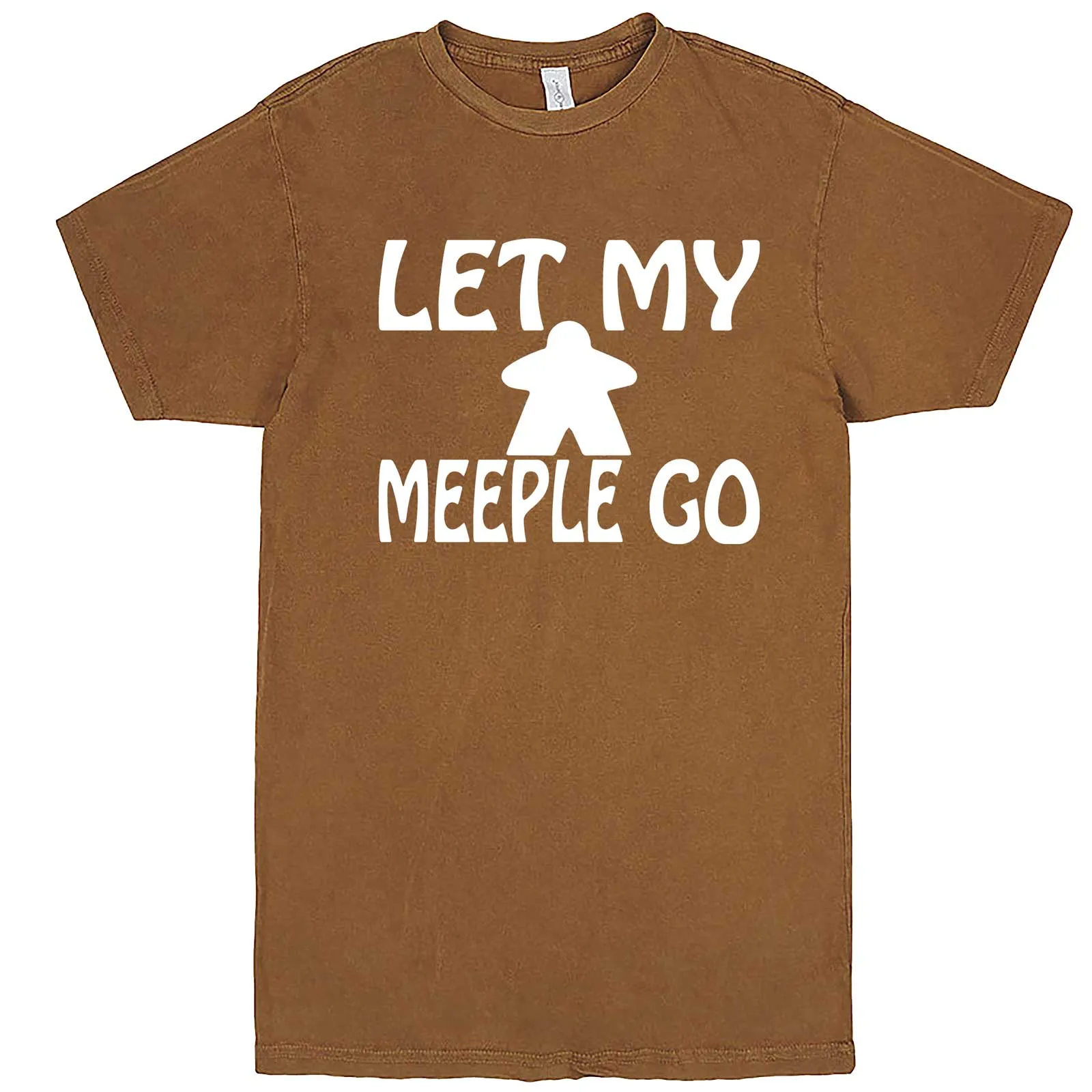 "Let My Meeple Go" men's t-shirt