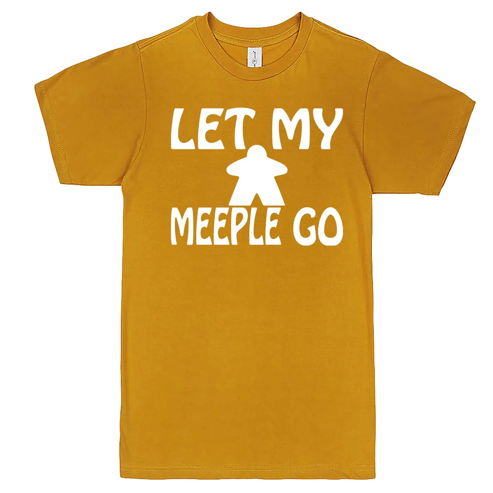 "Let My Meeple Go" men's t-shirt