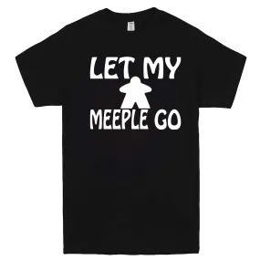 "Let My Meeple Go" men's t-shirt