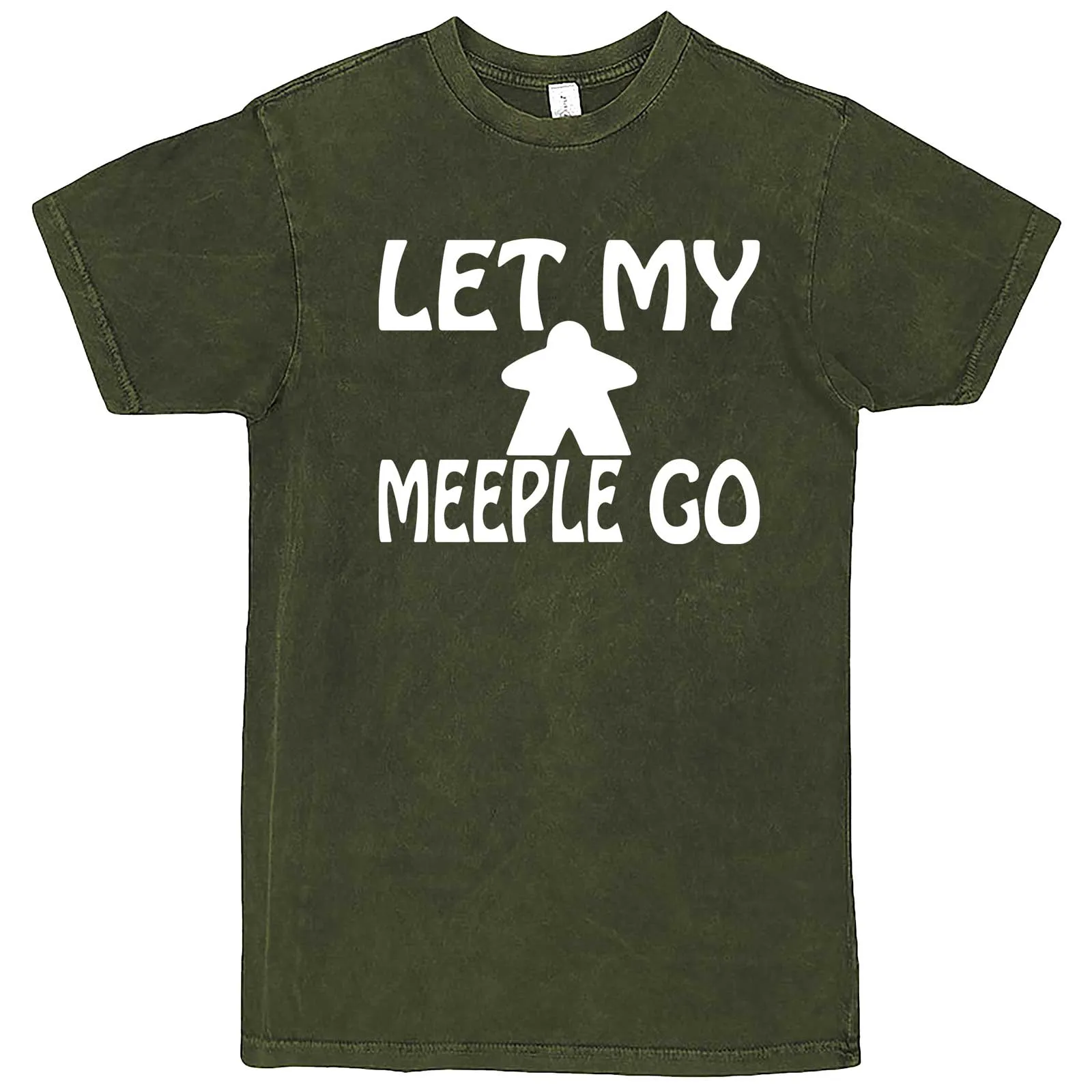 "Let My Meeple Go" men's t-shirt