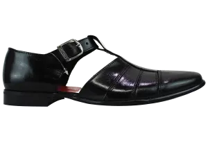 Rodrigo Black Shoe Sandal