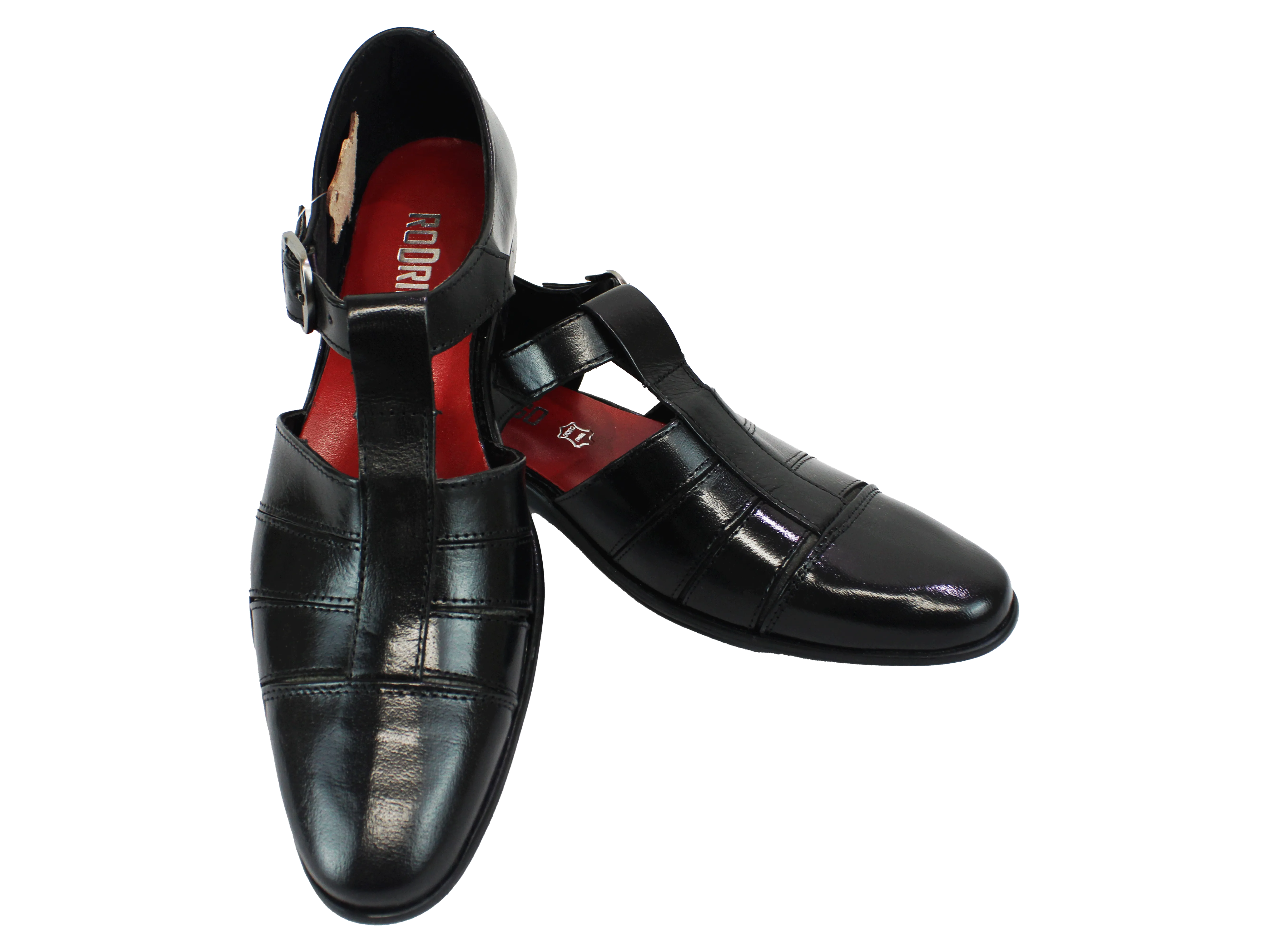 Rodrigo Black Shoe Sandal