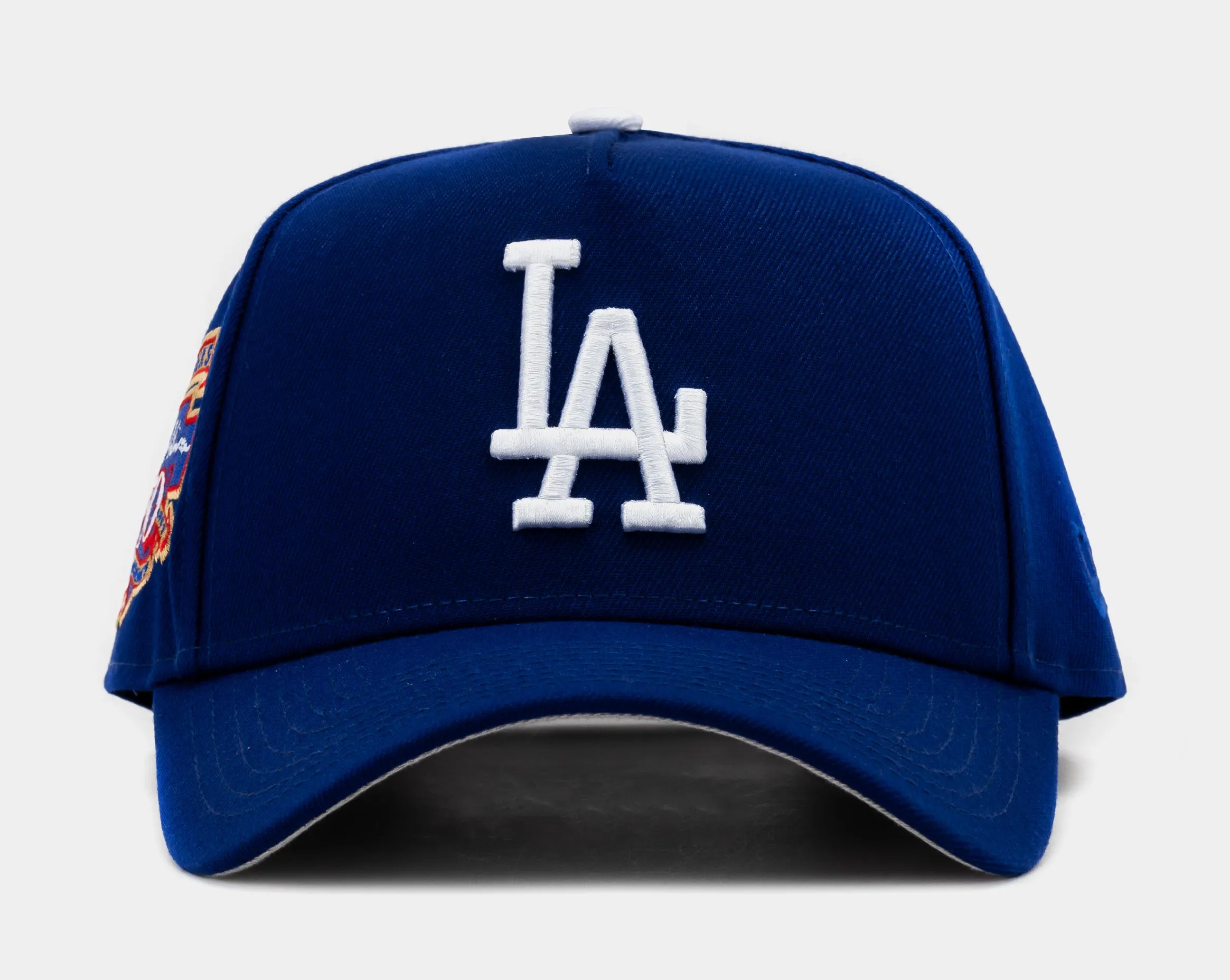 Shoe Palace Exclusive Los Angeles Dodgers x Jackie Robinson 50th Anniversary 9Forty Snapback Mens Hat (Blue/White)