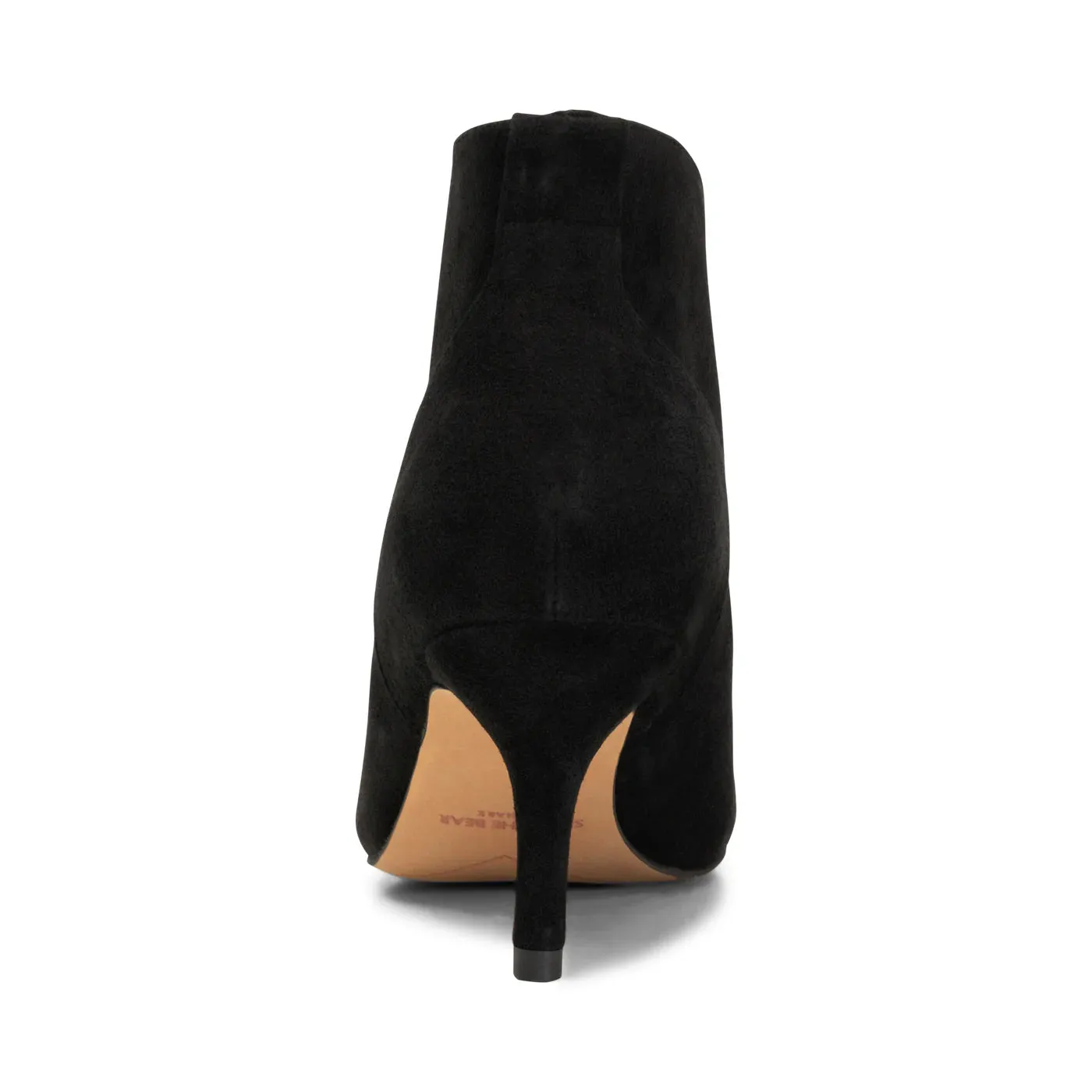 SHOE THE BEAR VALENTINE HEEL SUEDE BALCK