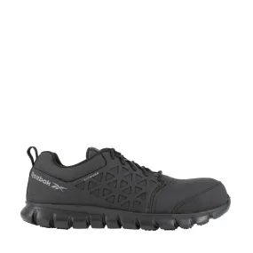 Sublite Cushion Composite-Toe Athletic Work Shoe Black