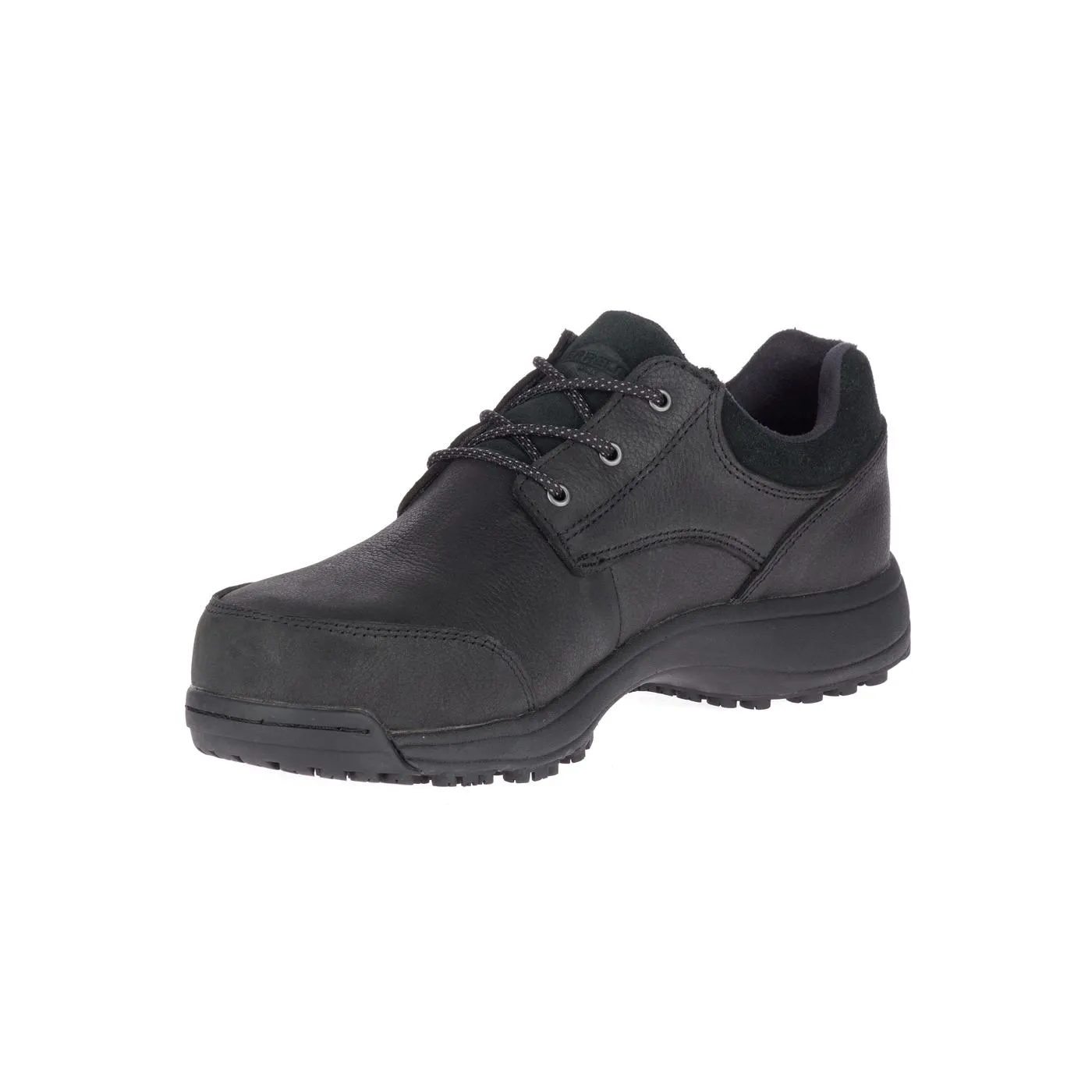 Sutton Oxford Response Men's Steel-Toe Work Shoes Black