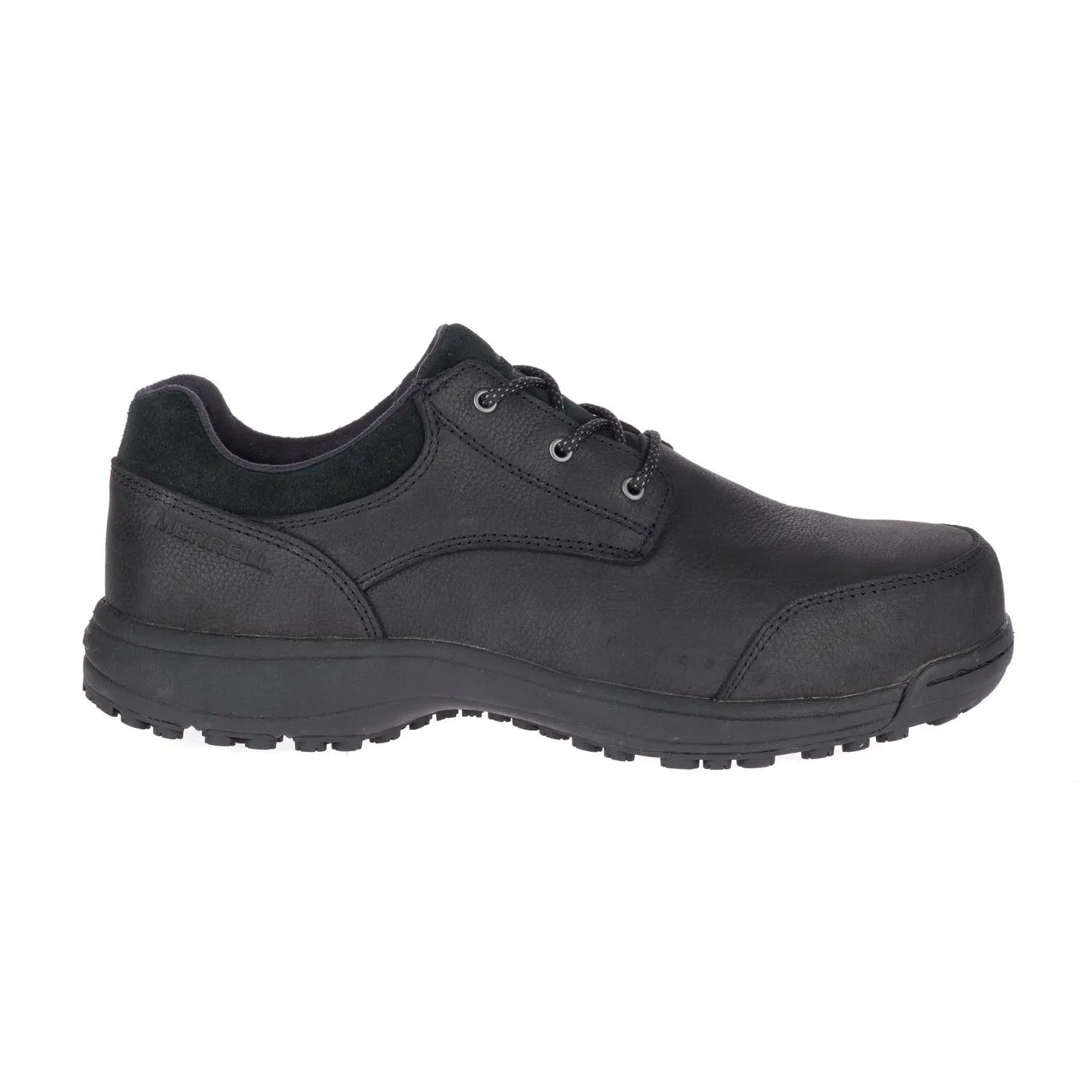 Sutton Oxford Response Men's Steel-Toe Work Shoes Black