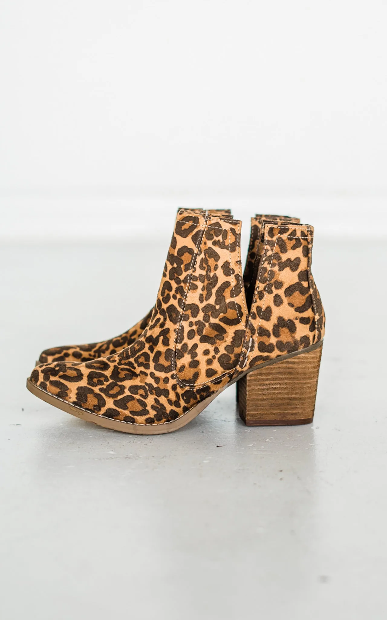 Tarim Booties in Leopard