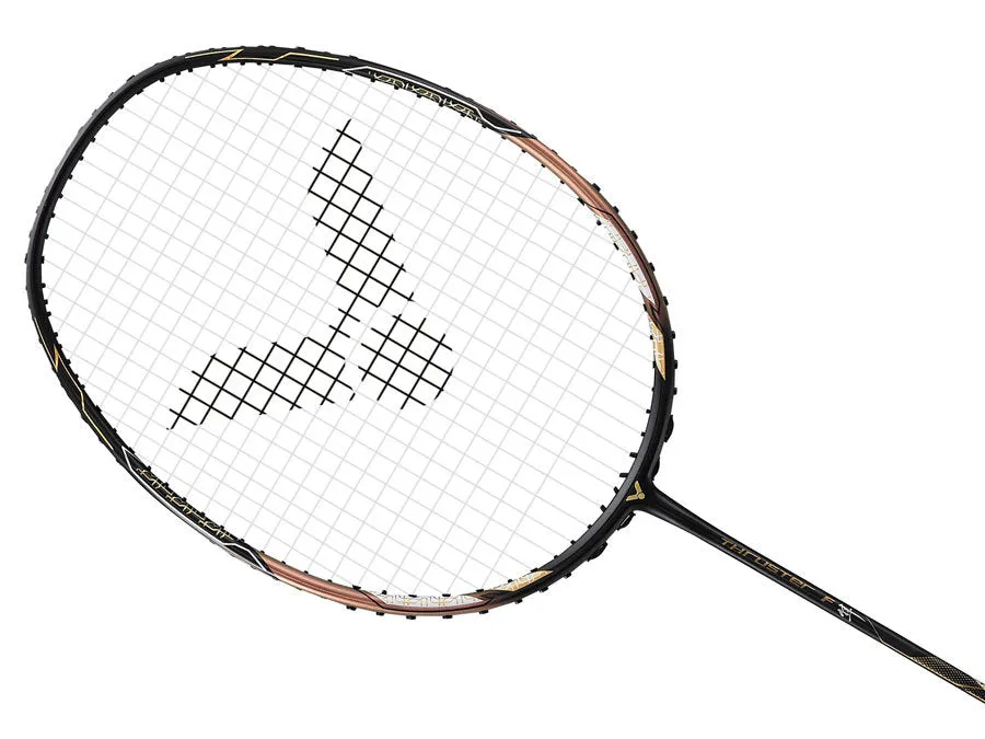 Victor Thruster F Badminton Racquet Black/ Gold 4U(83g)G5