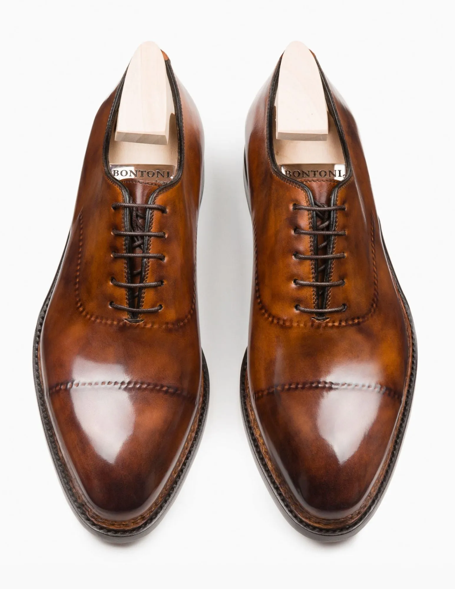 Vittorio Cap Toe Oxford | Chocolate